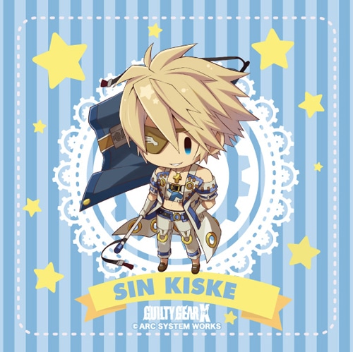 ギルティギア イグザード サイン デフォルメマイクロファイバータオル15　シン＝キスク 15　シン＝キスク