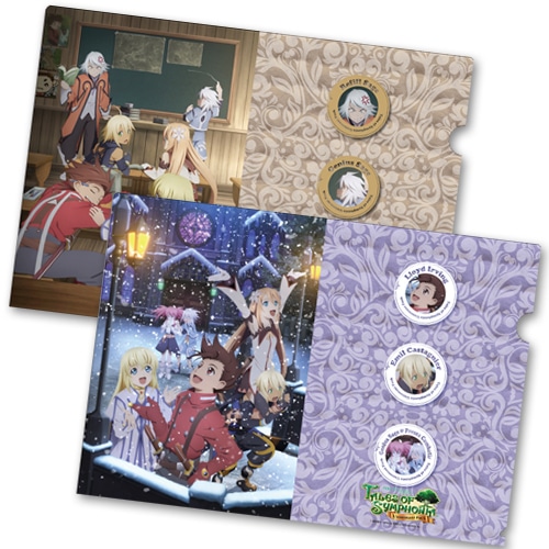 テイルズ オブ シンフォニア クリアファイルセット B B