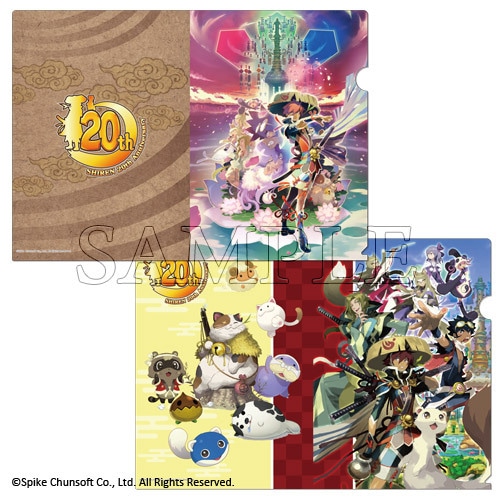 風来のシレン　クリアファイル2枚組セット