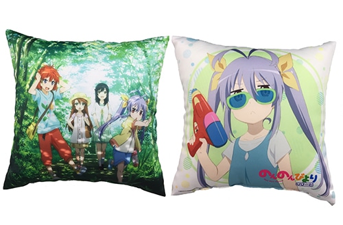 のんのんびより りぴーと　ほおずりクッション