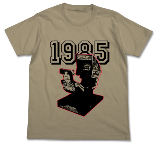 スペースハリアー筐体TシャツSAND KHAKI-S SAND KHAKI-S