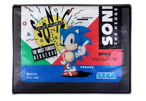 ソニック・ザ・ヘッジホッグ メガドライブ版ポケットティッシュカバー