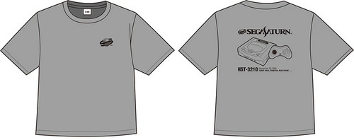 セガサターン　Ｔシャツ 【TGS2015グッズ】Ｌサイズ ※2025年11月中旬出荷分 Ｌサイズ