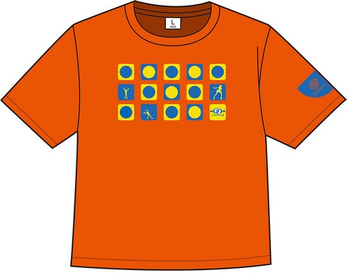 スペースチャンネル5　Ｔシャツ（オレンジ）【TGS2015グッズ】XLサイズ XLサイズ