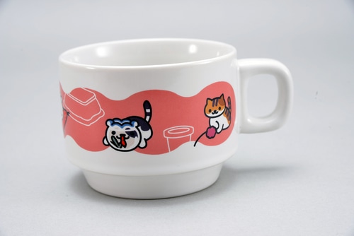 ねこあつめ スタッキングマグ「め」 「め」