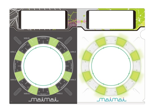 『maimai GreeN』クリアファイルにしちゃいました【セガストア年末年始大感謝祭2015】