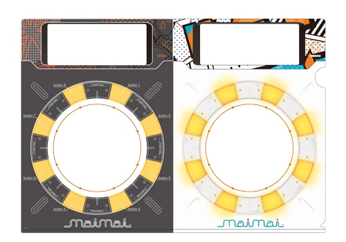 『maimai ORANGE』クリアファイルにしちゃいました【セガストア年末年始大感謝祭2015】