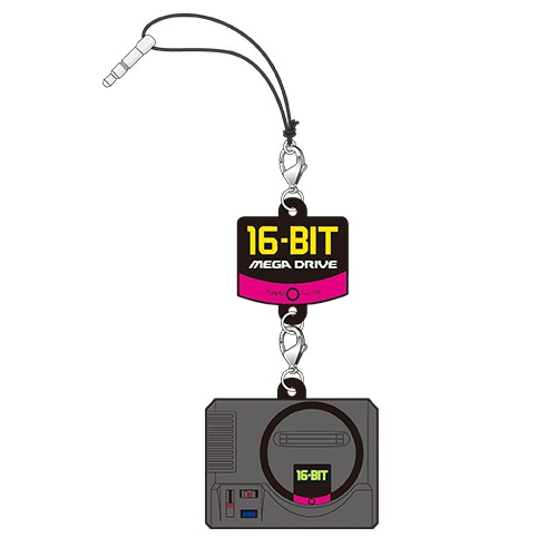 「メガドライブ 本体&マーク」ラバーイヤフォンジャックアクセサリー【セガストア年末年始大感謝祭2015】