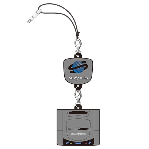 「セガサターン 本体&マーク」ラバーイヤフォンジャックアクセサリー【セガストア年末年始大感謝祭2015】