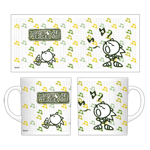 「手描きソニック♪」マグカップ【セガストア年末年始大感謝祭2015】