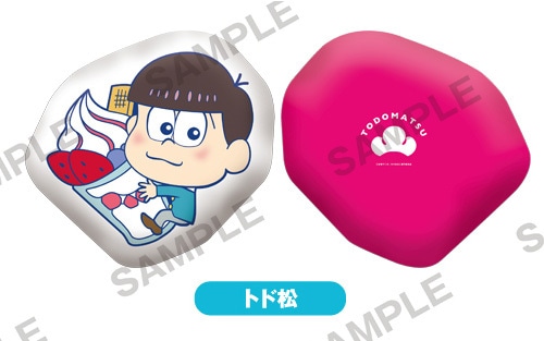 おそ松さん　ダイカットクッショントド松 トド松