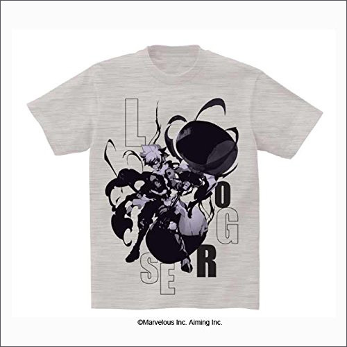 剣と魔法のログレス Tシャツ ダークネスジョー グレーXLサイズ XLサイズ