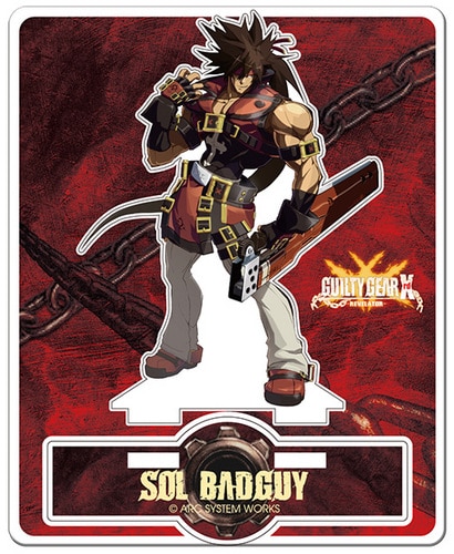 ギルティギア イグザード レベレーター　アクリルフィギュアコレクション　01　ソル=バッドガイ【阿々久商店専売商品】 ソル＝バッドガイ