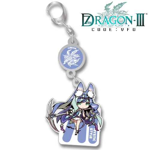セブンスドラゴンIII code:VFD アクリルキーホルダー MYSTIC STYLE【専売商品】TYPE：A WOMAN TYPE：A WOMAN