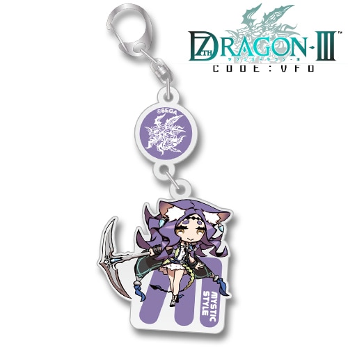 セブンスドラゴンIII code:VFD アクリルキーホルダー MYSTIC STYLE【専売商品】TYPE：B WOMAN TYPE：B WOMAN