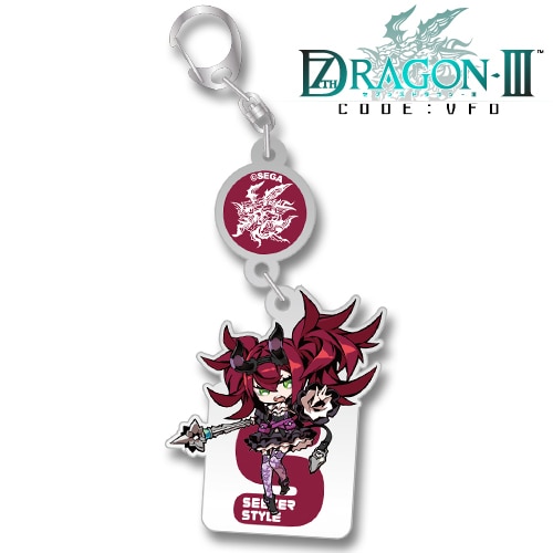 セブンスドラゴンIII code:VFD アクリルキーホルダー SEEKER STYLE【専売商品】TYPE：A WOMAN TYPE：A WOMAN