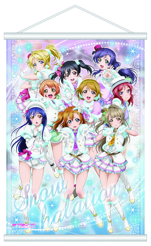 ラブライブ! B2タペストリー(Snow halation全員集合) Snow halation全員集合