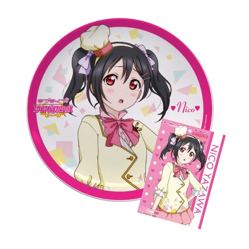 ラブライブ! カラープレート+ブロマイド(矢澤にこ) 矢澤にこ