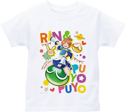 ラブライブ! Tシャツ(凛&ぷよぷよ) 凛＆ぷよぷよ
