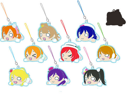ラブライブ! 寝そべりラバーチェーンマスコットBOX(全10種)