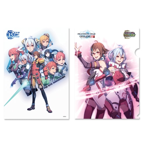 『ファンタシースター感謝祭2016』公式アルミ蒸着クリアファイル【感謝祭2016グッズ】