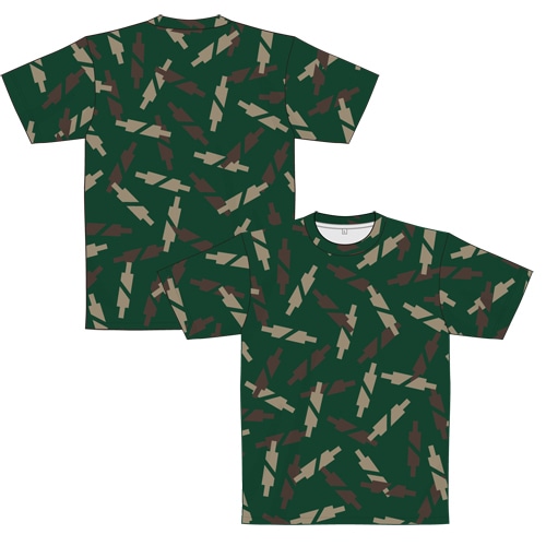 ファンタシースターオンライン2 アークス迷彩Tシャツ(ウッドランド)【感謝祭2016グッズ】Lサイズ Lサイズ