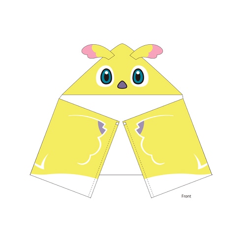 ファンタシースターオンライン2 ラッピーなりきりフード付きタオル【感謝祭2016グッズ】