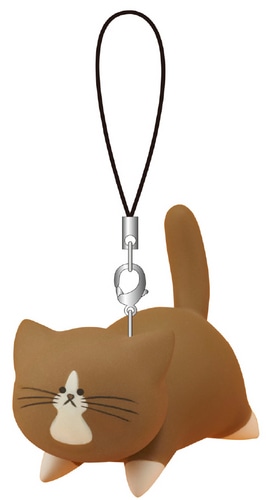 フィギュアストラップ猫のぽんた ダダダッVer. ダダダッVer.