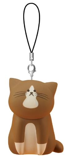 フィギュアストラップ猫のぽんた じ～Ver. じ～Ver.