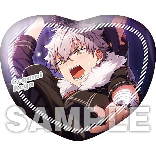 あんさんぶるスターズ! ハート型クッション 大神 晃牙（2個ご注文毎に特典付）
