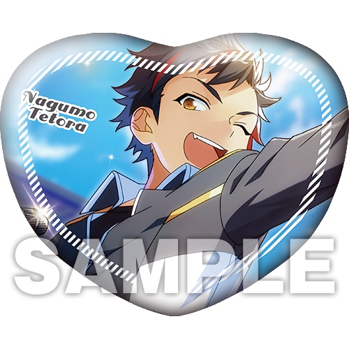 あんさんぶるスターズ! ハート型クッション 南雲 鉄虎（2個ご注文毎に特典付）