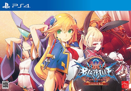 BLAZBLUE　CENTRALFICTION Limited Box ファミ通DXパック3Dクリスタルセット　PS4版 限定版　ファミ通DXパック　3Dクリスタルセット PS4版
