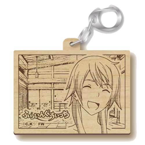 ふらいんぐうぃっち　ウッドキーホルダー　【木幡茜】 木幡茜