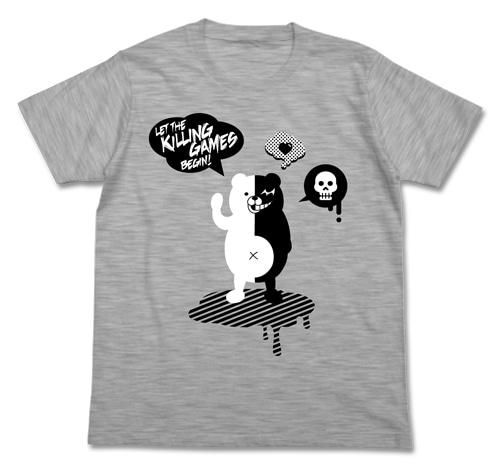 コロシアイゲームTシャツHEATHER GRAY-XL 『ダンガンロンパ3 THE END OF 希望ヶ峰学園』 HEATHER GRAY-XL