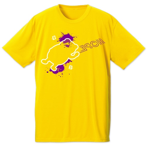 ダンガンロンパ3 モノクマ サツガイ現場 ドライTシャツCANARY YELLOW-S CANARY YELLOW-S