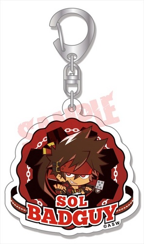 ギルティギア イグザード レベレーター アクリルキーホルダー 01ソル=バッドガイ 01ソル＝バッドガイ