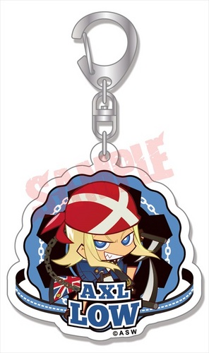 ギルティギア イグザード レベレーター アクリルキーホルダー 09アクセル=ロウ 09アクセル＝ロウ