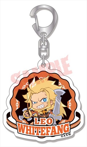 ギルティギア イグザード レベレーター アクリルキーホルダー 18レオ=ホワイトファング 18レオ＝ホワイトファング