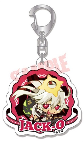 ギルティギア イグザード レベレーター アクリルキーホルダー 20ジャック・オー 20ジャック・オー