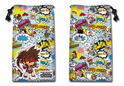 ギルティギア イグザード レベレーター　マイクロファイバー巾着 01ソル=バッドガイ 01ソル＝バッドガイ