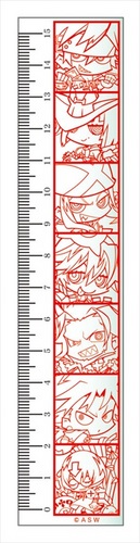 ギルティギア イグザード レベレーター　アクリル定規 01RED 01RED