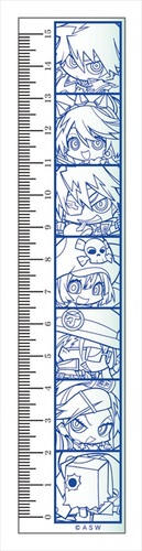 ギルティギア イグザード レベレーター　アクリル定規 02BLUE 02BLUE
