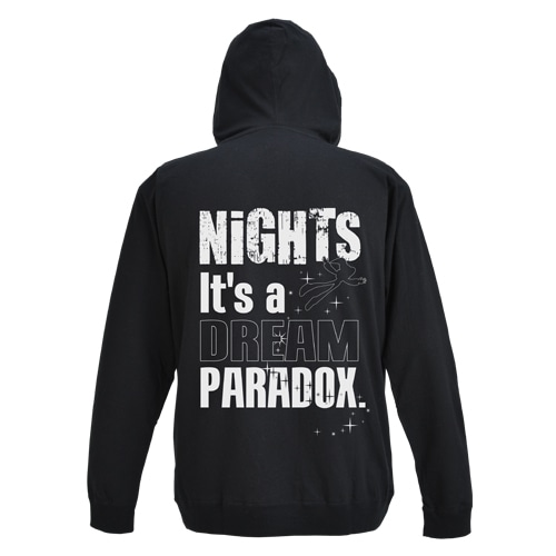 ナイツ天竺パーカーBLACK-L BLACK-L