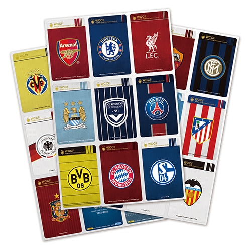 WCCF 2015-2016 オフィシャルカードバインダー用　追加リフィル