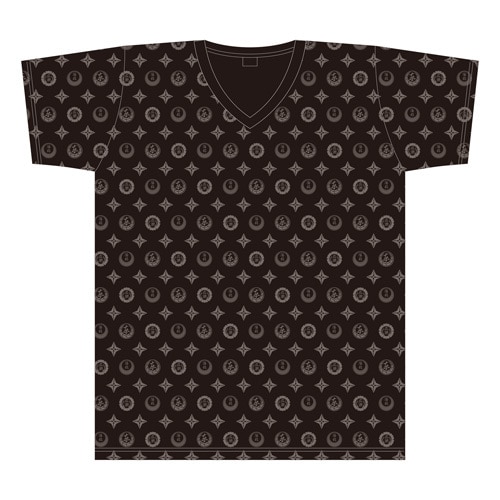 『龍が如く』代紋モノグラムTシャツ【TGS2016グッズ】ブラック M ※2025年11月中旬出荷分 ブラック M
