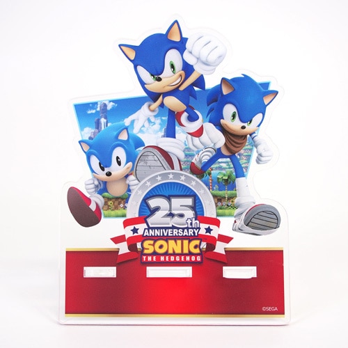 『ソニック』25周年 アクリルマルチスタンド【TGS2016グッズ】
