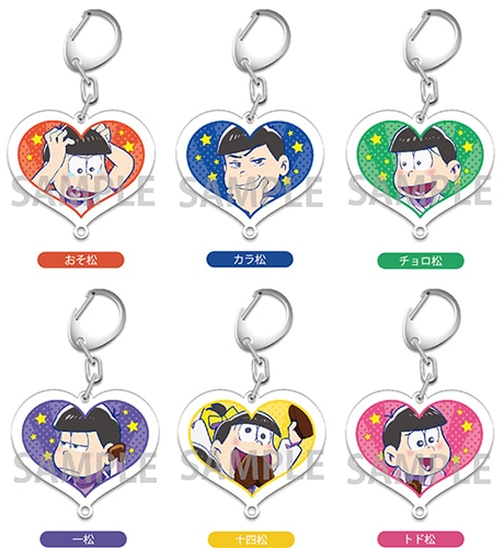 おそ松さん　アクリルキーホルダー6種セット 6種セット
