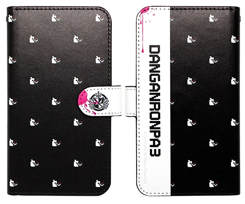 ダンガンロンパ3 モノクマモノグラム 手帳型スマホケース