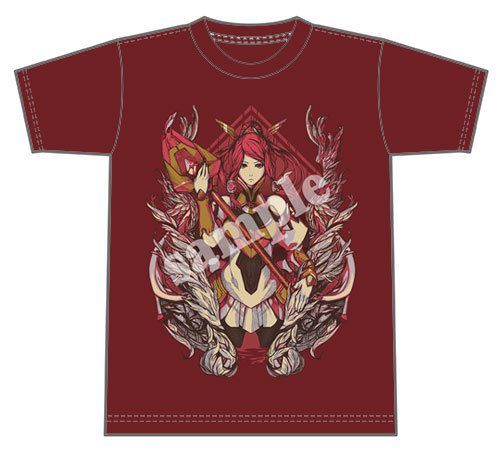 [BLAZBLUE Tシャツ]SCARLET JUSTICE　XL※2025年11月中旬出荷分 ＸＬサイズ
