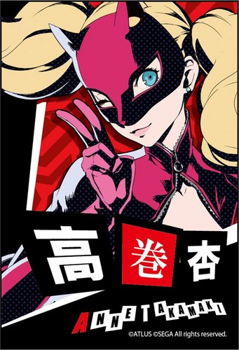 P5 - ペルソナ5 - スクエアマグネット 高巻杏 高巻杏